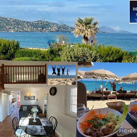Sainte Maxime France 4 Etoiles Front De Mer Plage De La Nartelle Exteriör bild