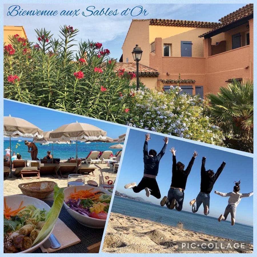 Sainte Maxime France 4 Etoiles Front De Mer Plage De La Nartelle Exteriör bild